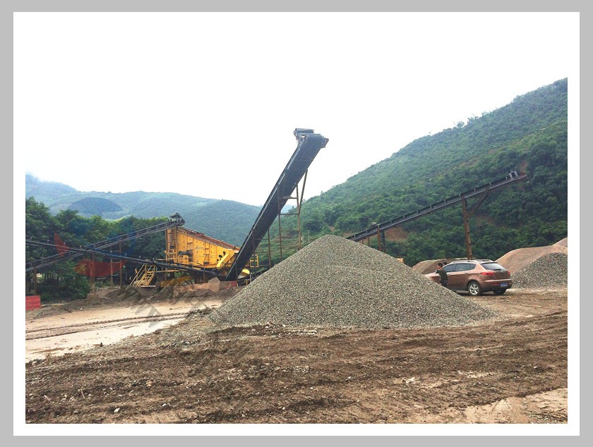 四川刘总日产1500吨鹅卵石生产线